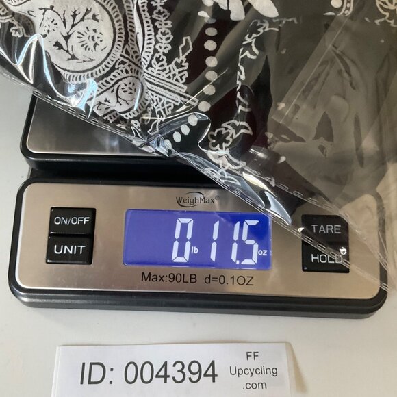 VTG Venezia Sz 18/20 Black Paisley Tiered Maxi Skirt Cotton Made India Boho - Picture 10 of 10